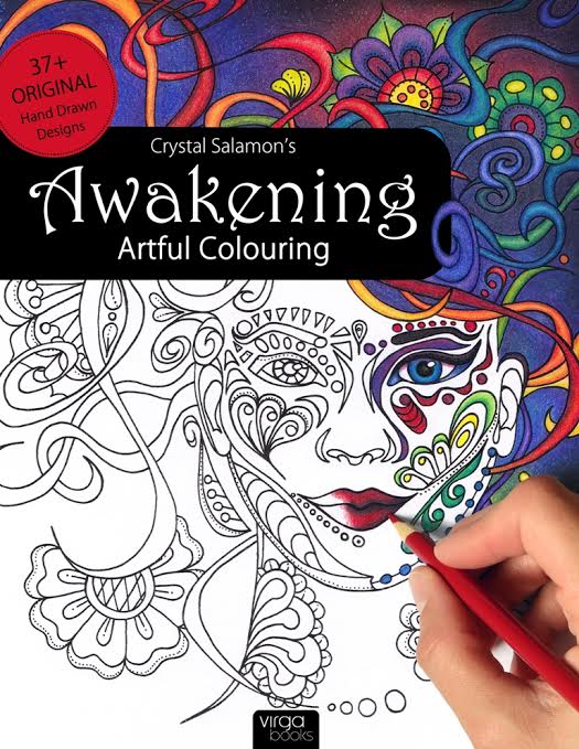 colouring books for adults, colouring, art, pencil crayons, 